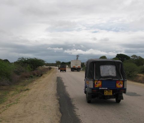 B8 Road from Malindi to the T-Junction on A3 - 331 kilometres, Kenya